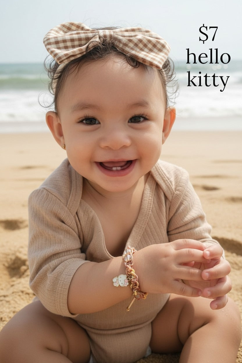 Hello Kitty Charm Adjustable Bracelet