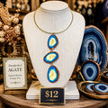 Celestial Agate Collar Necklace