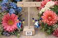 Gilded Clay Hoop Earrings