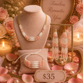 Blush & Fringe Trio
