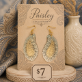 Twilight Paisley Drops